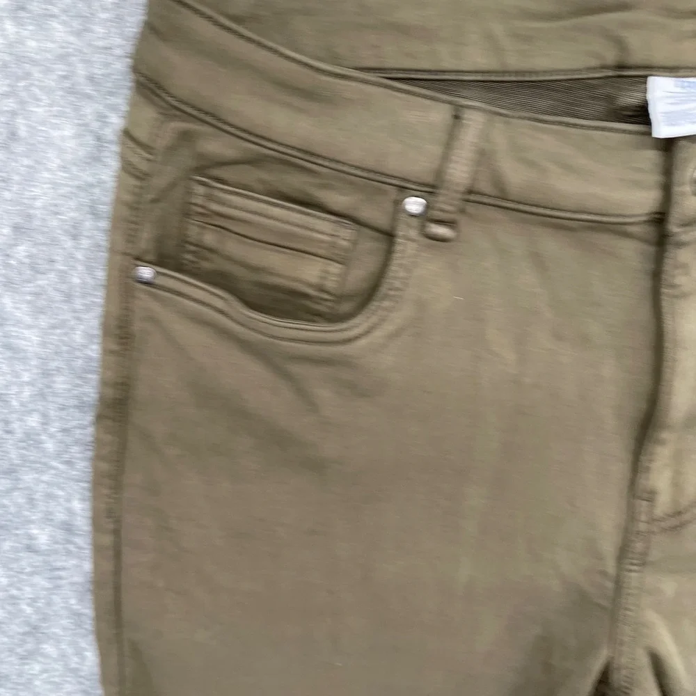 TPJ Pants Mens 38X32 Athletic Fit Leg Stretch Olive Green